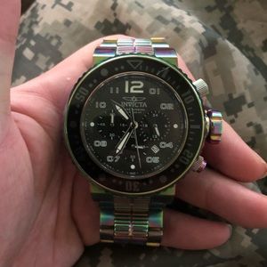 Invicta Pro Diver model 25078 // Rainbow Edition